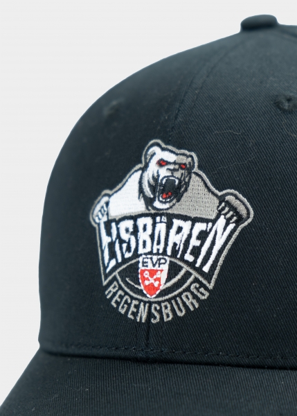 Cap "Eisbären Regensburg" -  schwarz (Strapback)